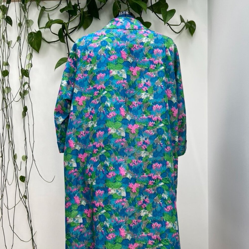 Vintage Saybury Floral Print Light Coat - Picture 4 of 7